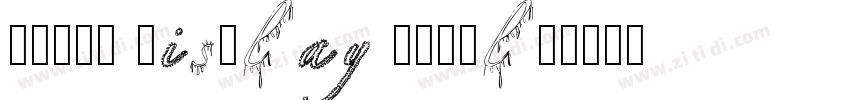 Retro Display Bubble字体转换
